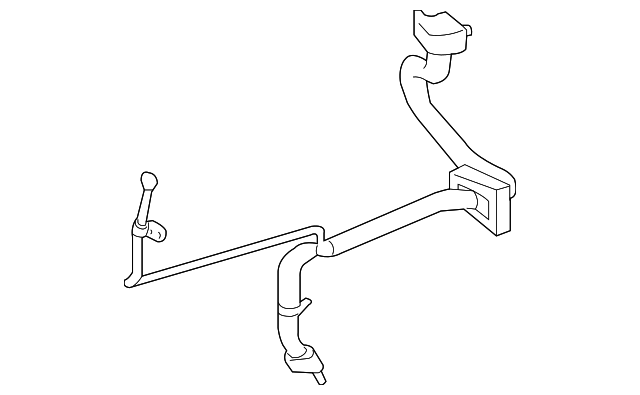 Pipe-Air Con (Jaguar OEM) C2D23160OEM