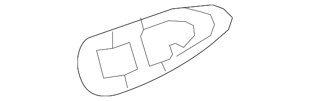 Gasket (Jaguar OEM) C2D25149OEM
