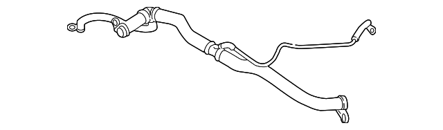 Hose (Jaguar OEM) C2D25608OEM