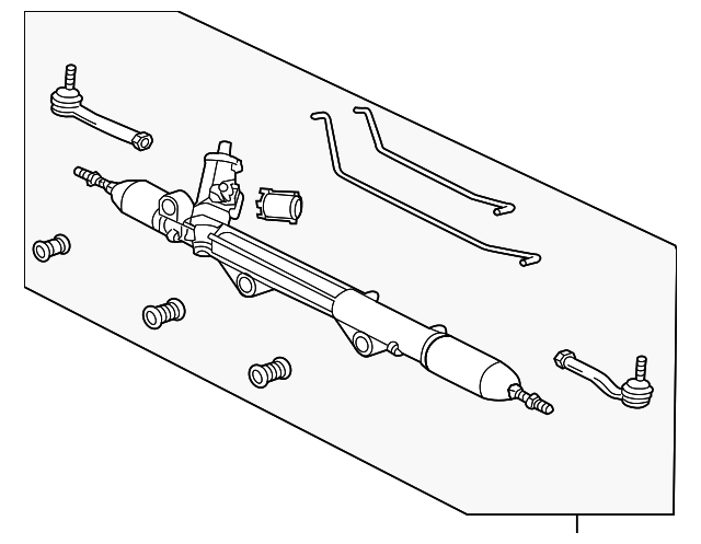 Rack&Pinion-Stee (Jaguar OEM) C2D2613OEM