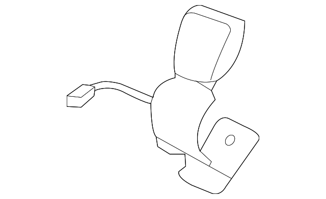 Seatbelt (Jaguar OEM) C2D27269PVJOEM