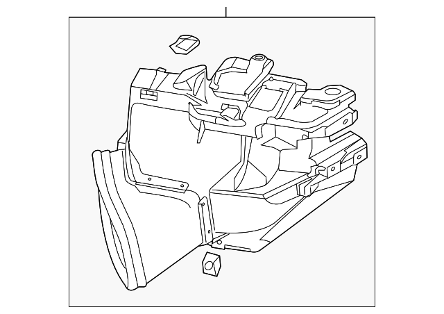 Duct-Cooling (Jaguar OEM) C2D28287OEM