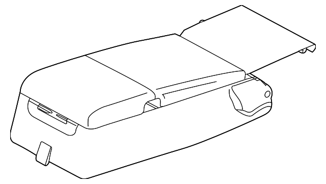 Armrest-Squab (Jaguar OEM) C2D29602JMNOEM