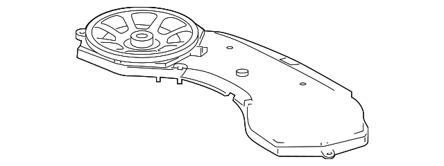 Bracket-Loudspea (Jaguar OEM) C2D3059OEM