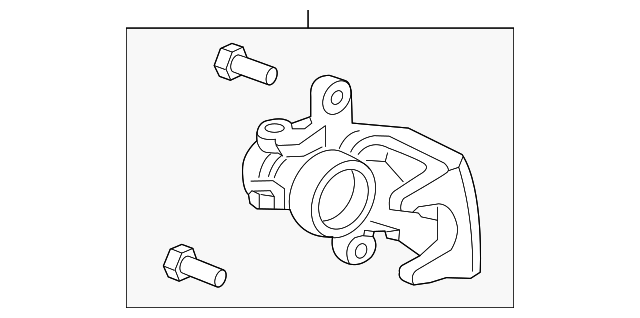 Housing-Caliper (Jaguar OEM) C2D30775OEM