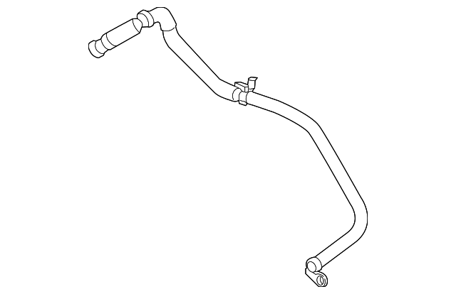 Hose-Heater (Jaguar OEM) C2D31067OEM