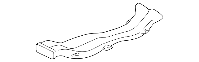 Duct-Console (Jaguar OEM) C2D31677OEM
