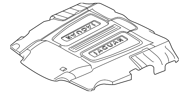 Cover-Engine (Jaguar OEM) C2D32675OEM