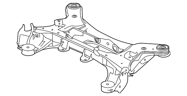 Subframe-Suspens (Jaguar OEM) C2D32739OEM