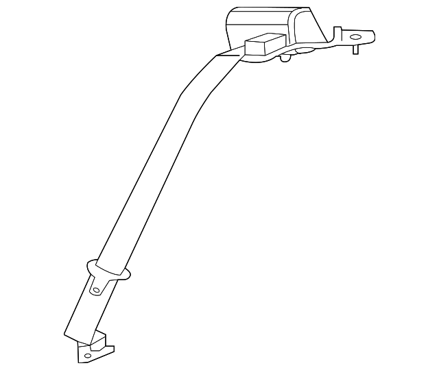 Seatbelt (Jaguar OEM) C2D37599CJBOEM