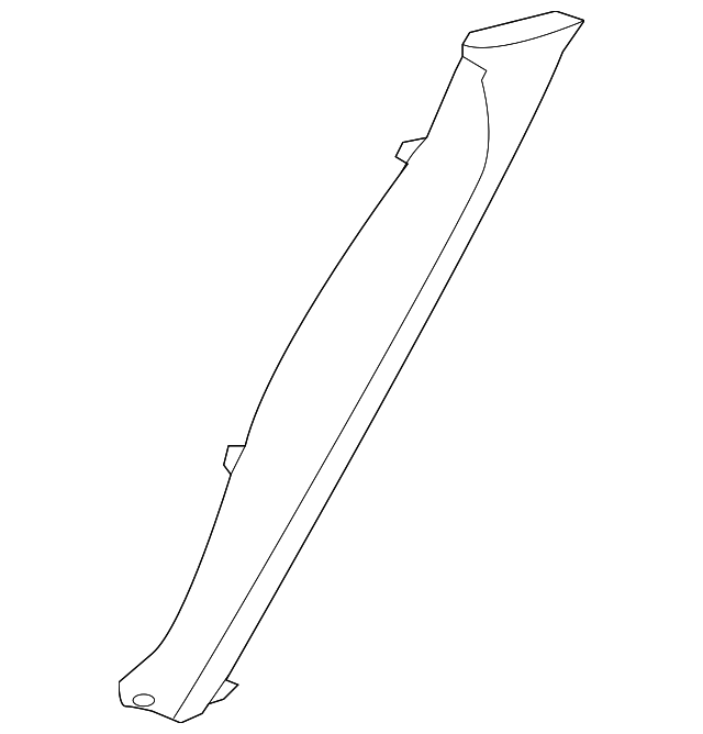 Finisher-D/E Pos (Jaguar OEM) C2D38584LBMOEM