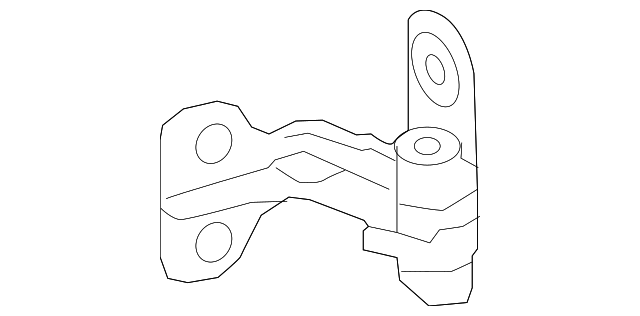 Hinge-Door (Jaguar OEM) C2D38968OEM