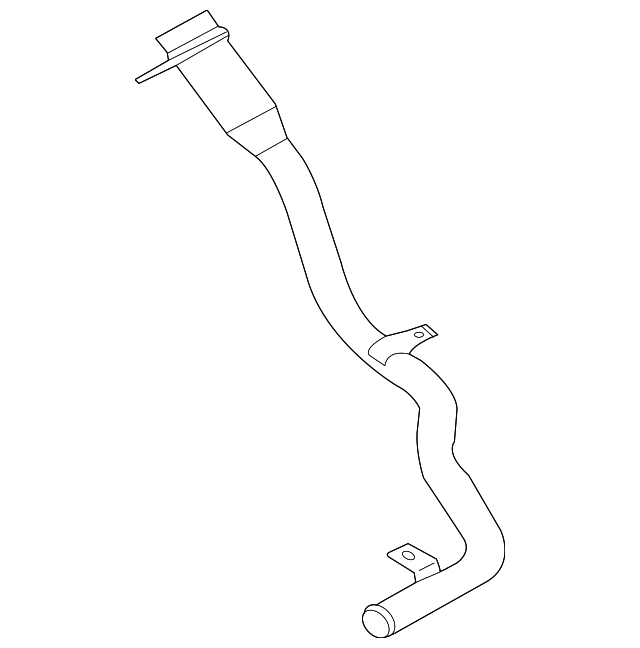 Pipe-Fuel Filler (Jaguar OEM) C2D40522OEM