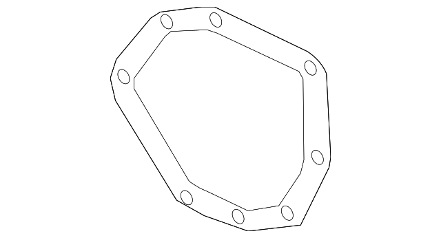 Gasket (Jaguar OEM) C2D40544OEM