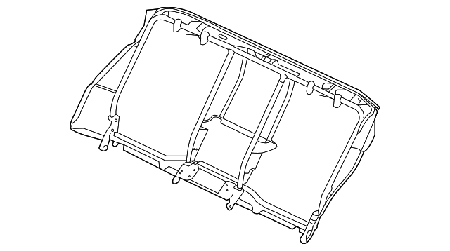 Frame-Squab (Jaguar OEM) C2D42386OEM