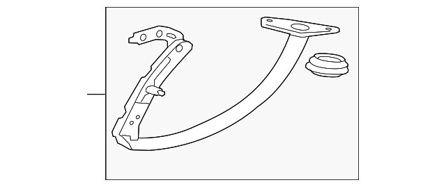 Hinge-Trunk Lid (Jaguar OEM) C2D42535OEM