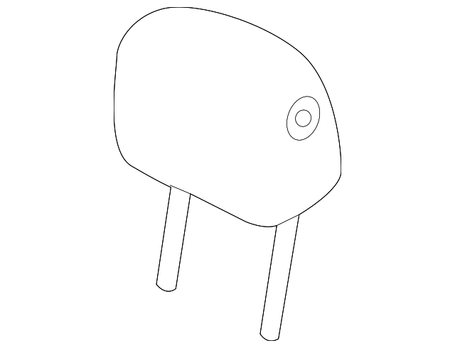Headrest C2D42902WVCOEM