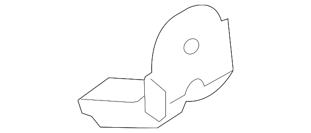 Bracket-Air Clea (Jaguar OEM) C2D42988OEM