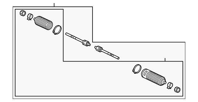 Tie Rod (Jaguar OEM) C2D44327OEM