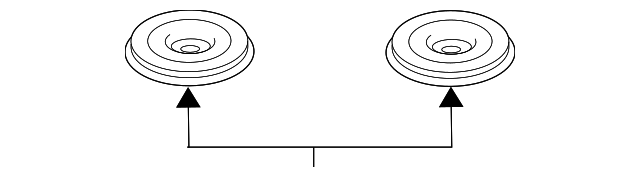 Insulator (Jaguar OEM) C2D45334OEM