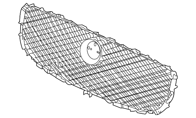 Mesh-Radiator Gr (Jaguar OEM) C2D47215OEM