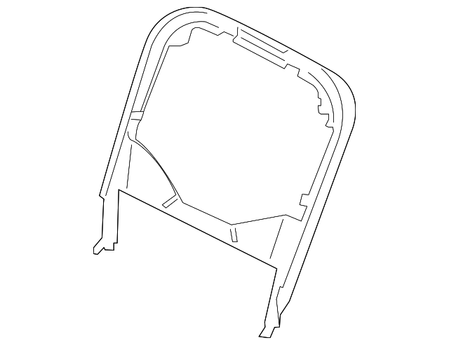 Frame-Front Seat (Jaguar OEM) C2D4722OEM