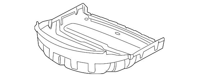 Panel-Trunk Floo (Jaguar OEM) C2D51096OEM