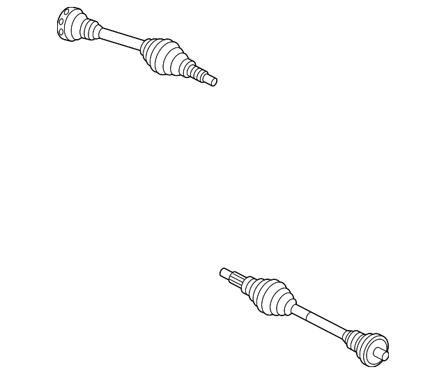 Shaft & Joint (Jaguar OEM) C2D51310OEM