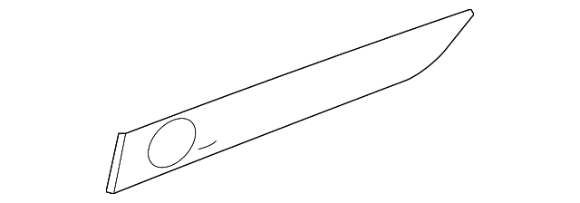 Panel-Door Venee (Jaguar OEM) C2D53223OEM