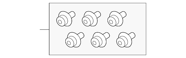 Kit-Fixing (Jaguar OEM) C2D5740OEM