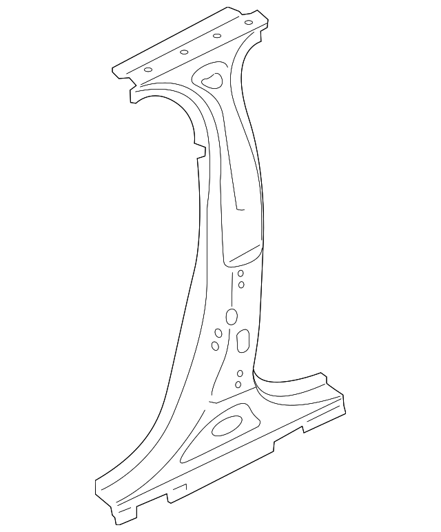 Reinf-B/C Post (Jaguar OEM) C2D6926OEM