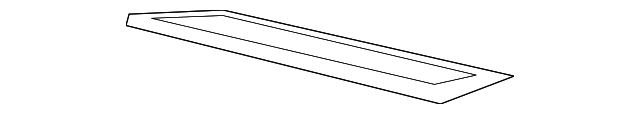 Vent-Parcel Shel (Jaguar OEM) C2D7236PVJOEM