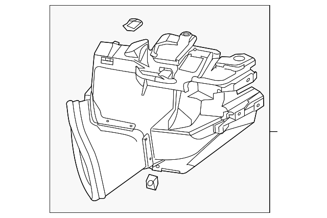 Duct-Cooling (Jaguar OEM) C2D9658OEM
