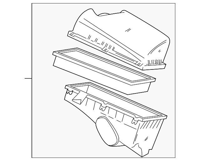 Air Cleaner Assembly - DISCONTINUED C2N1551