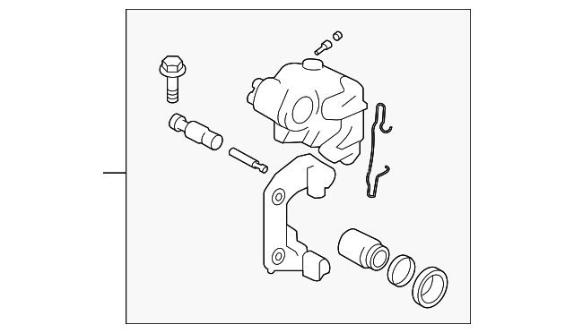 Caliper-Brake (Jaguar OEM) C2N2146OEM