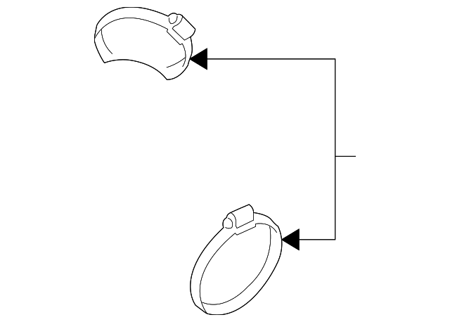 Clamp-Hose (Jaguar OEM) C2N2334OEM