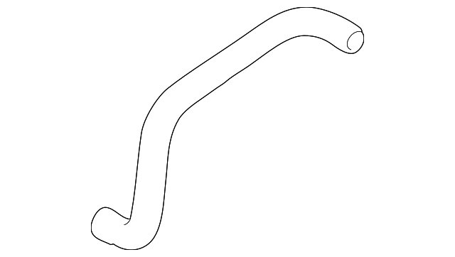 Bottom Radiator Hose C2N2615