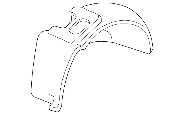 Left Hand Front Liner Wheel Arch C2N2847