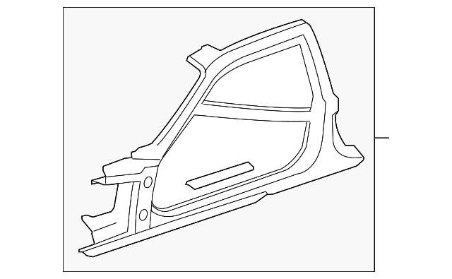 Panel-Body Side (Jaguar OEM) C2N2858OEM