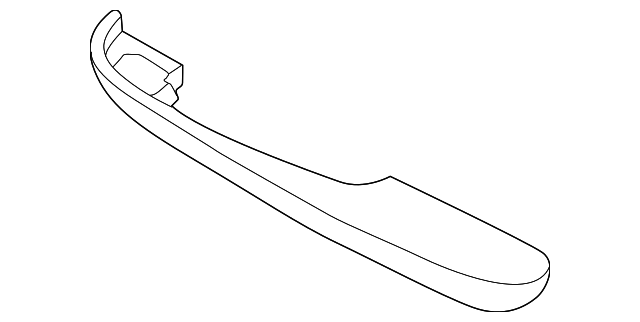 Armrest-Door (Jaguar OEM) C2N2937CDYOEM