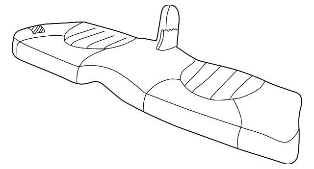 Cushion (Jaguar OEM) C2N3600SDZOEM