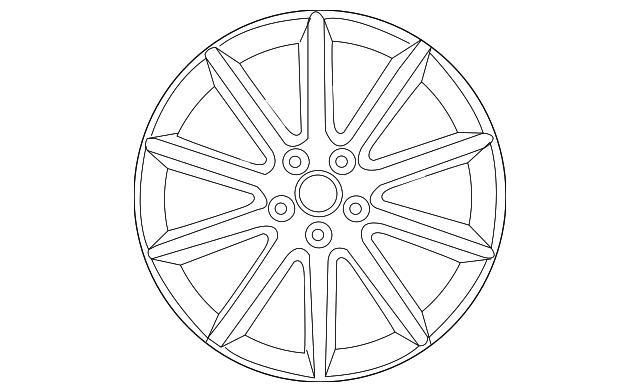 Wheel-Road-Alloy - Discontinued (Jaguar OEM) C2N3694OEM