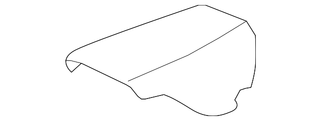 Cover-Tunnel (Jaguar OEM) C2P10321RGHOEM