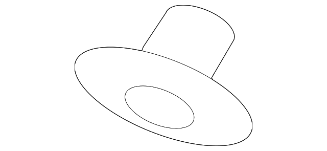 Nut (Jaguar OEM) C2P10736OEM