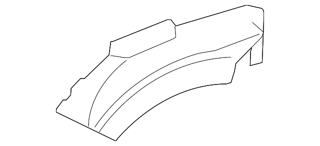 Panel-Wheelarch (Jaguar OEM) C2P11922OEM