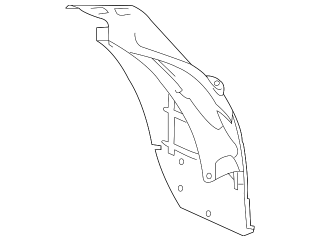 Liner-Wheelarch (Jaguar OEM) C2P12149OEM