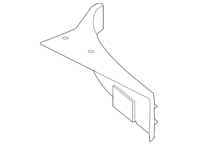 Deflector (Jaguar OEM) C2P12203OEM