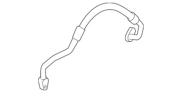 Hose-Air Con (Jaguar OEM) C2P12377OEM