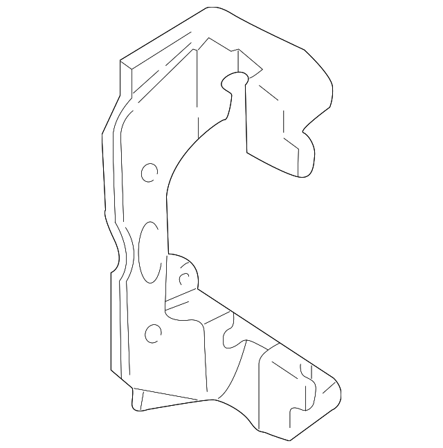 Bracket-Anchor (Jaguar OEM) C2P12425OEM