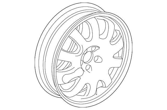 Wheel (Jaguar OEM) C2P12621OEM